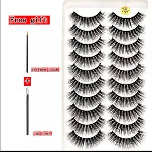 10 Pack of Lashes with free Gifts